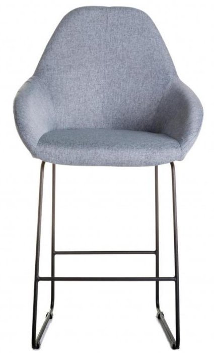 Кресло барное Kent серого цвета - лучшие Барные стулья в INMYROOM