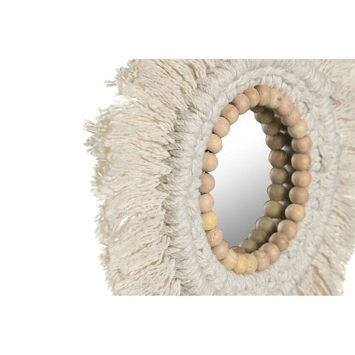 Набор зеркал Белый Boho 20 x 1 x 20 cm (3 Предметы) - лучшие Настенные зеркала в INMYROOM