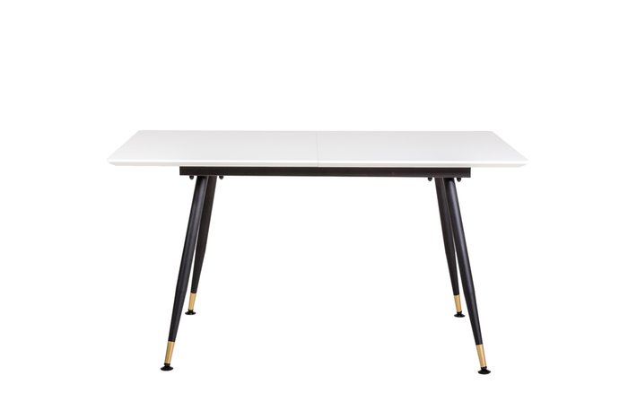 Стол обеденный раздвижной Месси черно-белого цвета - купить Обеденные столы по цене 27540.0