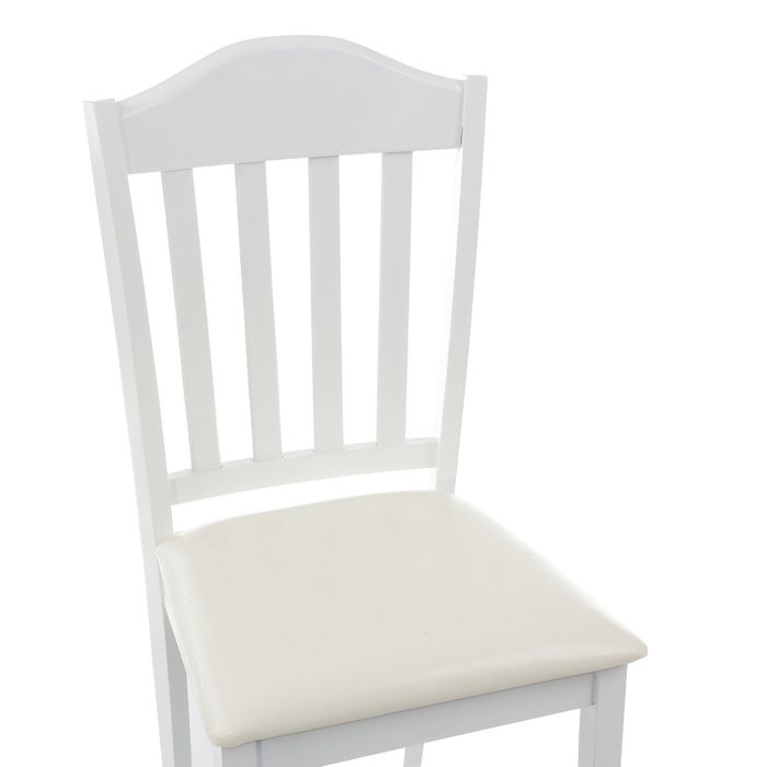 Стул Midea белого цвета - лучшие Обеденные стулья в INMYROOM