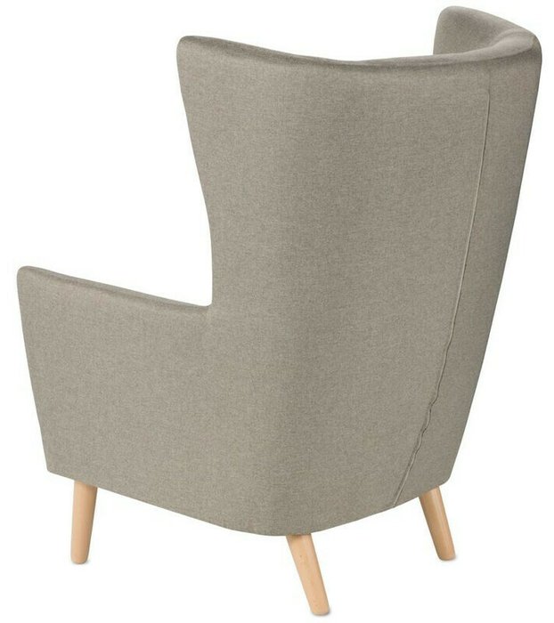 Кресло для отдыха Саари светло-серого цвета - купить Интерьерные кресла по цене 23999.0