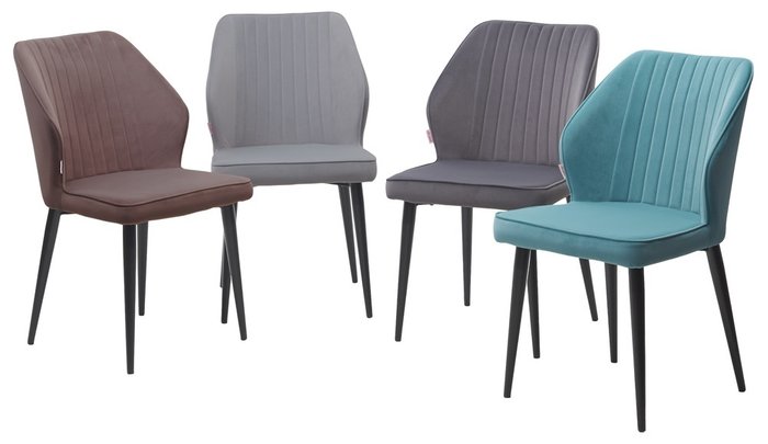 Стул Seattle бежево-коричневого цвета  - лучшие Обеденные стулья в INMYROOM