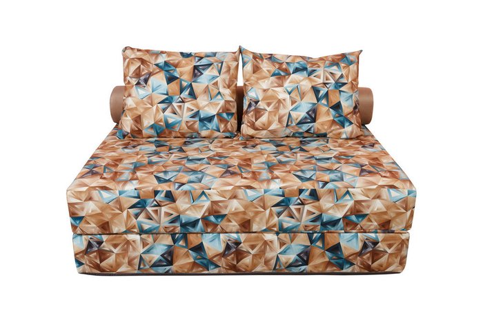 Диван-кровать с валиком и двумя подушками - купить Бескаркасная мебель по цене 29000.0