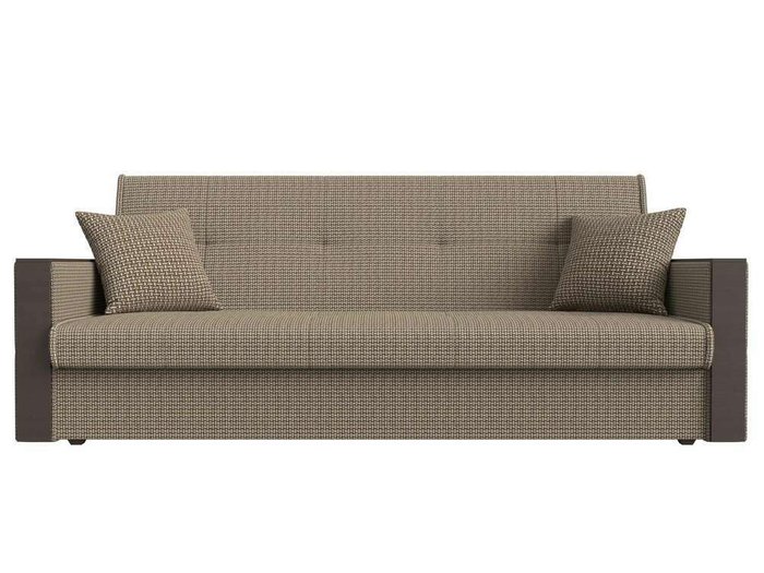 Диван-кровать Валенсия коричневого цвета - купить Прямые диваны по цене 26999.0