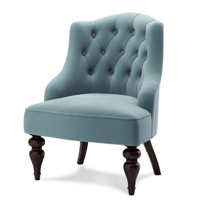 Кресло Devise голубого цвета