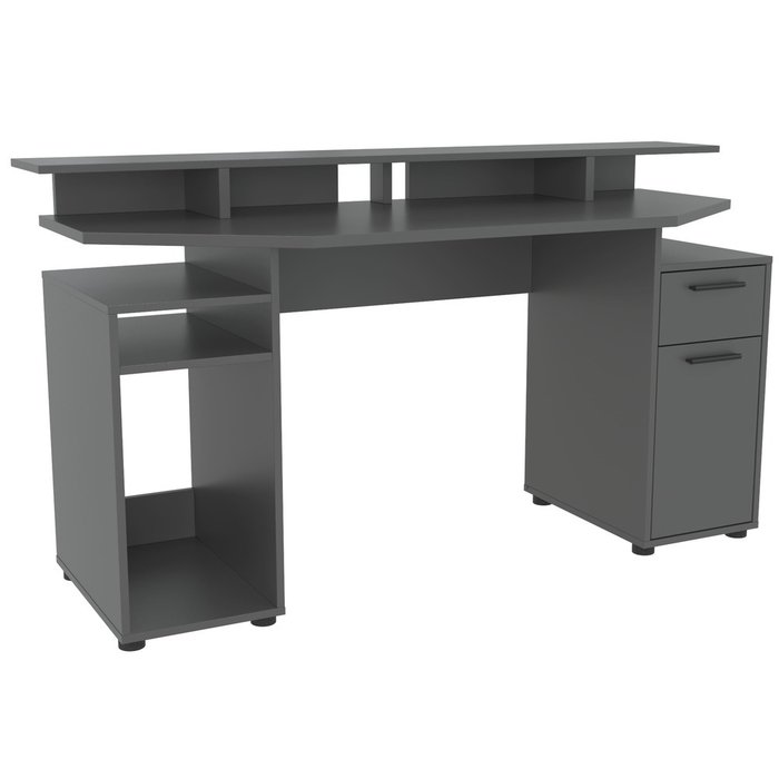 Стол компьютерный Skill темно-серого цвета - купить Письменные столы по цене 17540.0