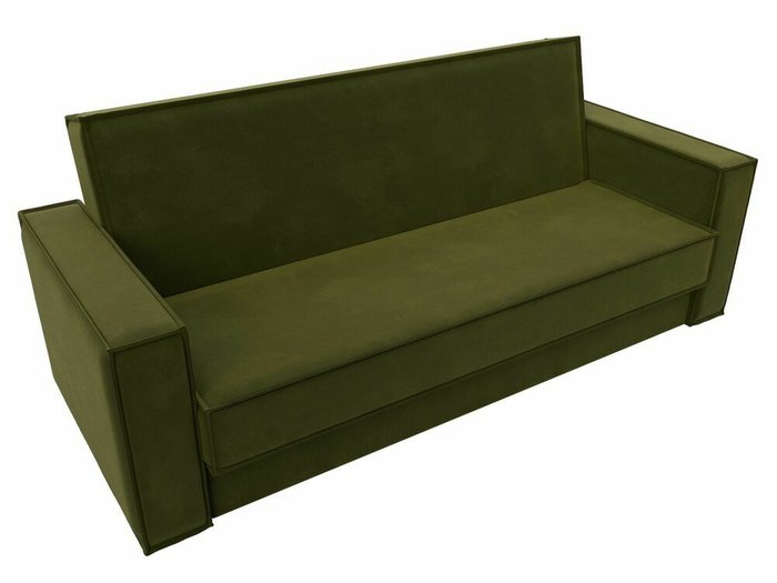 Диван-кровать Куба зеленого цвета - купить Прямые диваны по цене 25999.0