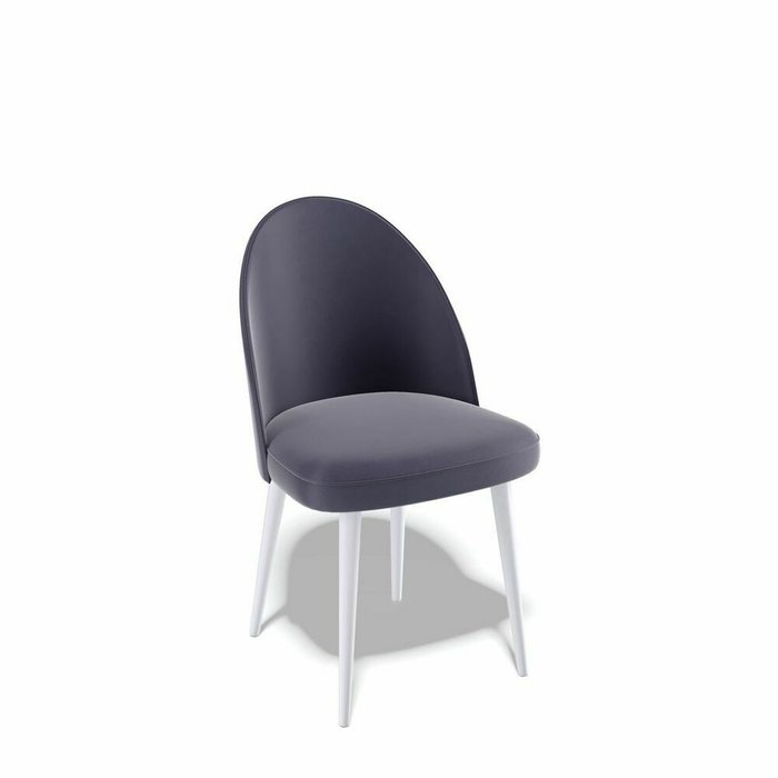 Обеденный стул 144KF серого цвета - купить Обеденные стулья по цене 8490.0