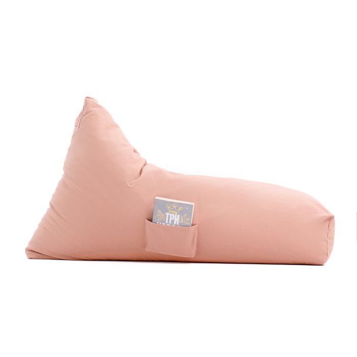 Кресло-мешок XL из натурального хлопка розового цвета - купить Бескаркасная мебель по цене 18000.0