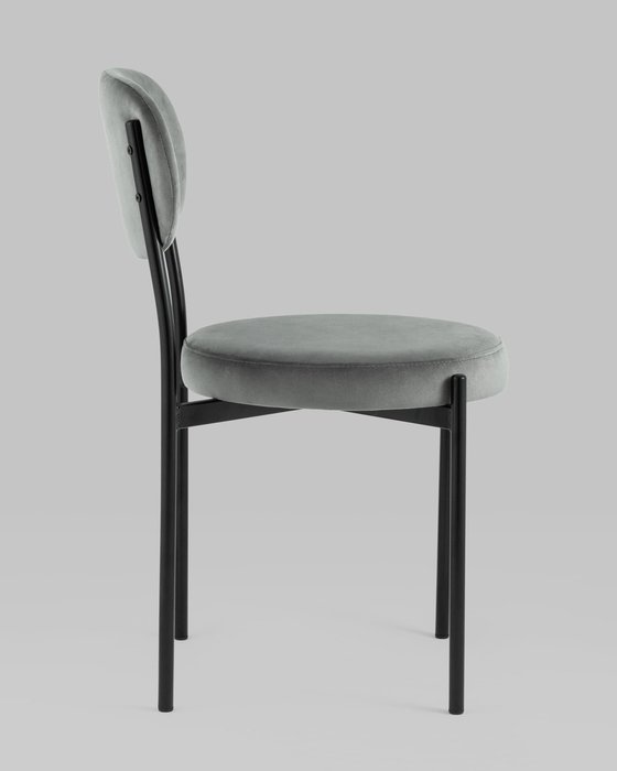 Стул Бриф темно-серого цвета - лучшие Обеденные стулья в INMYROOM