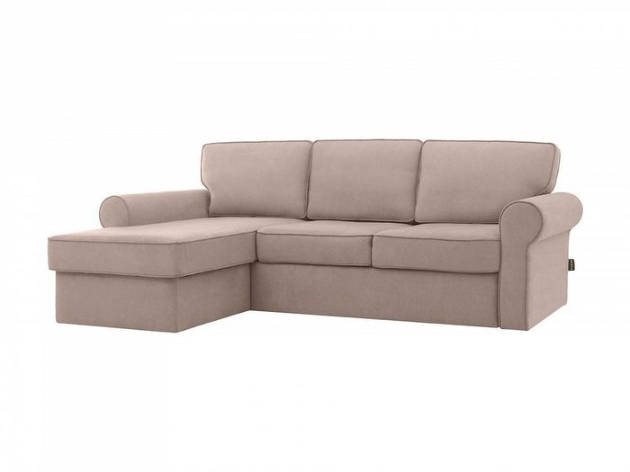 Угловой диван-кровать Murom бежевого цвета - купить Угловые диваны по цене 136500.0