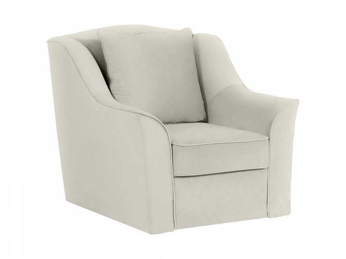 Кресло Vermont светло-серого цвета - купить Интерьерные кресла по цене 29580.0
