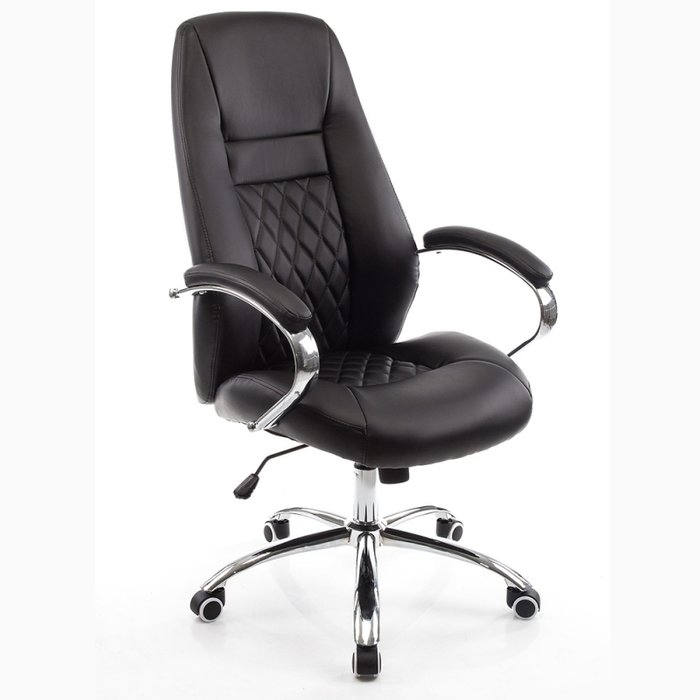 Офисное кресло Aragon черного цвета