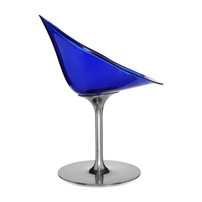 Стул Ero синего цвета - купить Обеденные стулья по цене 64980.0