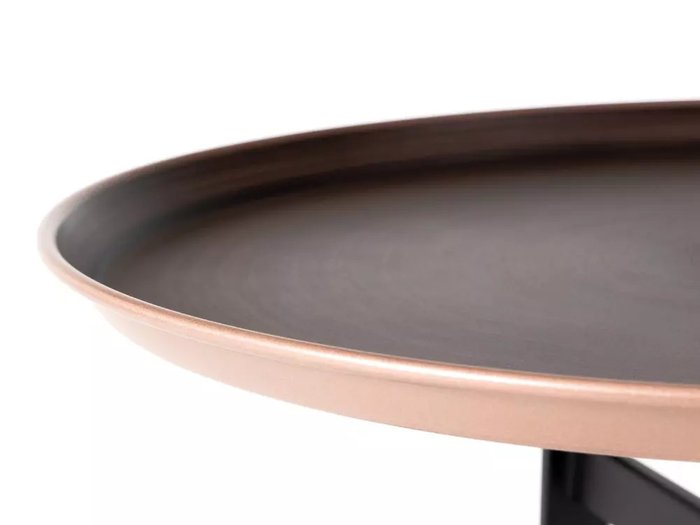 Столик кофейный Bukil коричнево-черного цвета - купить Кофейные столики по цене 9900.0