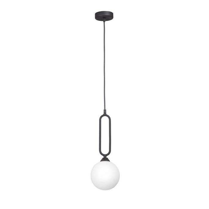 Подвесной светильник со стеклянным плафоном  - купить Подвесные светильники по цене 5220.0