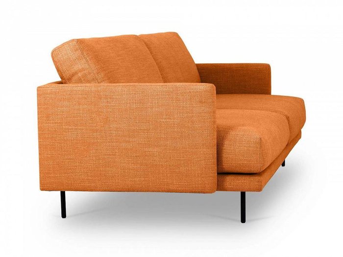 Диван Ricadi оранжевого цвета - лучшие Прямые диваны в INMYROOM