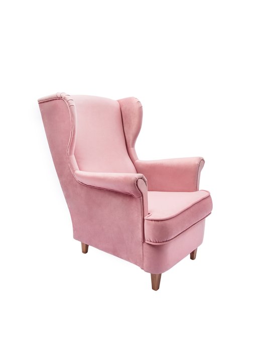 Классическое кресло Oswald розового цвета - купить Интерьерные кресла по цене 30628.0