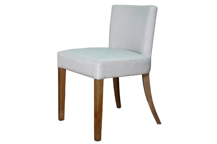 Мягкий стул Barletta со светло-серой обивкой