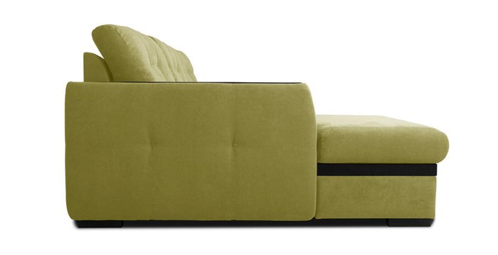 Угловой модульный диван-кровать Айдер зеленого цвета  - лучшие Угловые диваны в INMYROOM