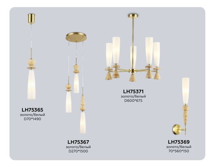 Бра Ceramo Modern LH75369 (стекло, цвет белый) - купить Бра и настенные светильники по цене 9860