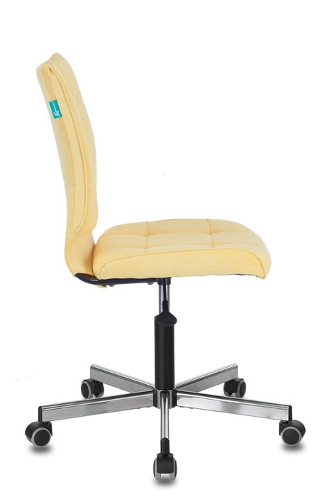 Кресло Бюрократ желтого цвета - купить Офисные кресла по цене 3290.0
