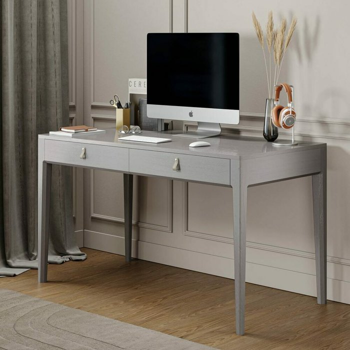 Рабочий стол Case CST33 серого цвета - лучшие Письменные столы в INMYROOM Рабочий стол Case CST33 серого цвета - лучшие Письменные столы в INMYROOM