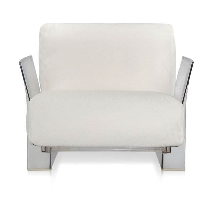 Кресло Pop белого цвета - купить Интерьерные кресла по цене 232983.0