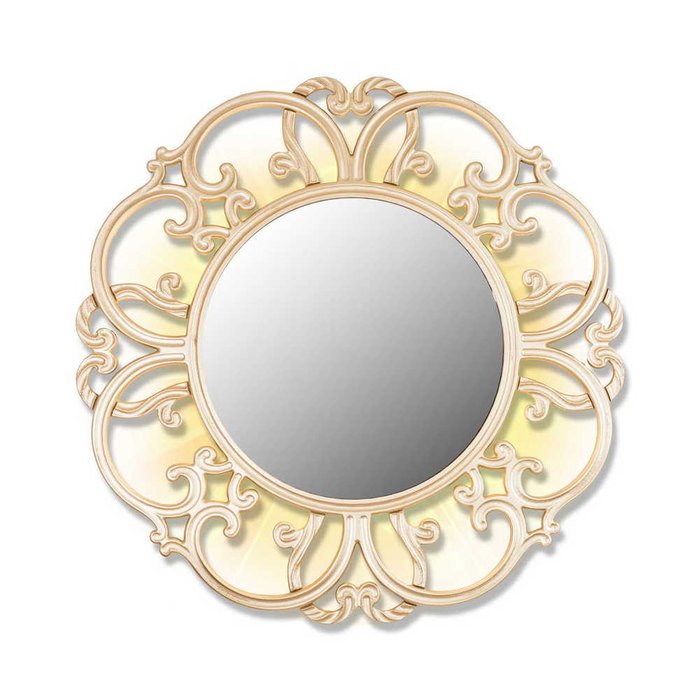 Настенное зеркало TIFFANY gold