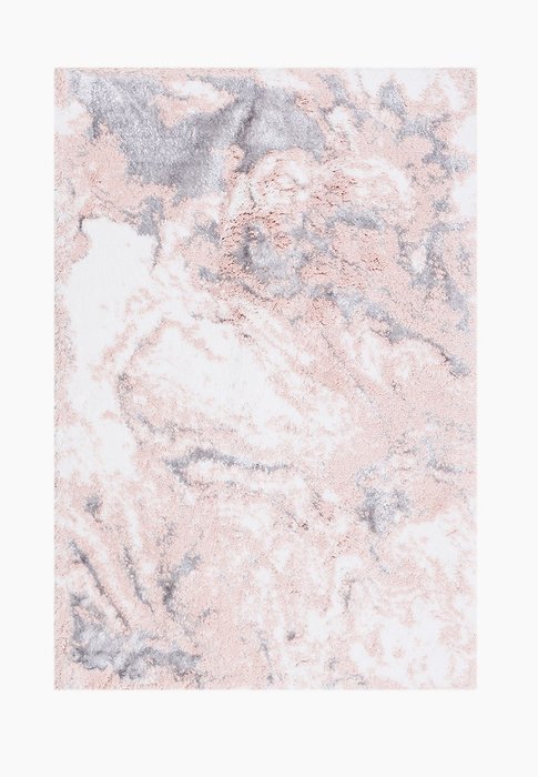 Набор из двух ковриков для ванной Kerry №1 бежево-розового цвета - лучшие Коврики для ванной в INMYROOM