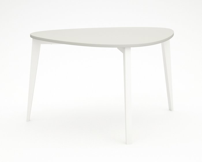 Стол обеденный Shell серо-белого цвета - купить Обеденные столы по цене 27982.0