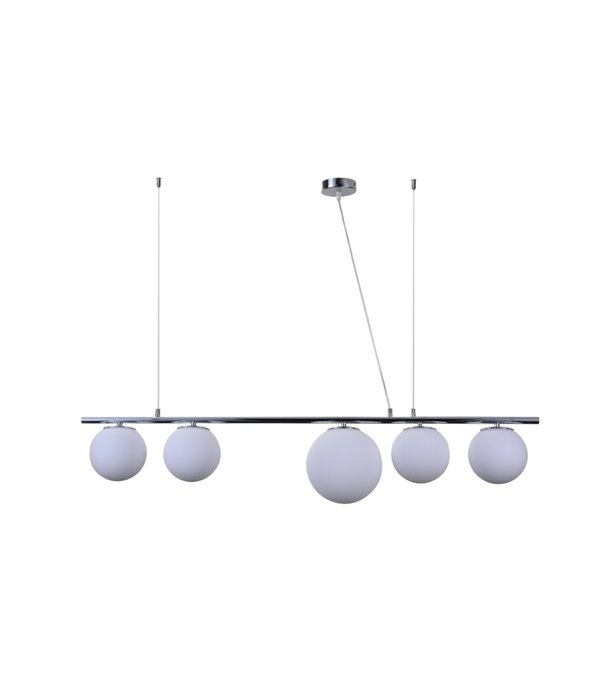 Подвесной светильник Lumina Deco Baristica LDP 6012-5 CHR+WT