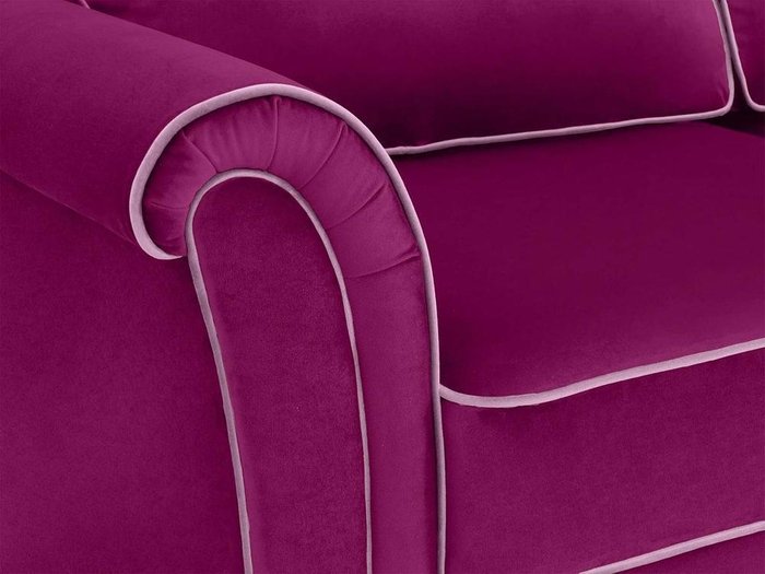 Диван трехместный Sydney пурпурного цвета - лучшие Прямые диваны в INMYROOM