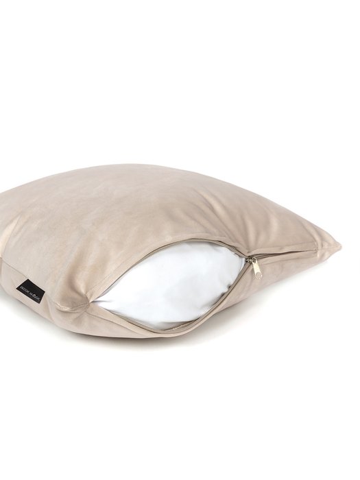 Декоративная подушка Monaco beige 45х45 бежевого цвета - купить Декоративные подушки по цене 1194.0