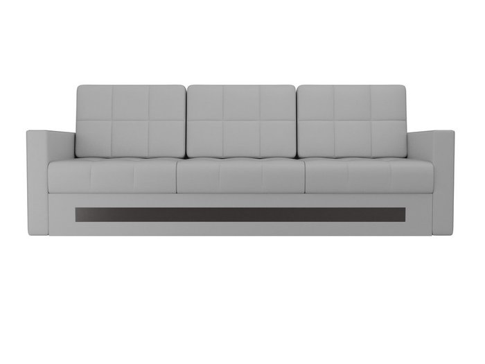 Прямой диван-кровать Белла белого цвета (экокожа) - купить Прямые диваны по цене 28290.0