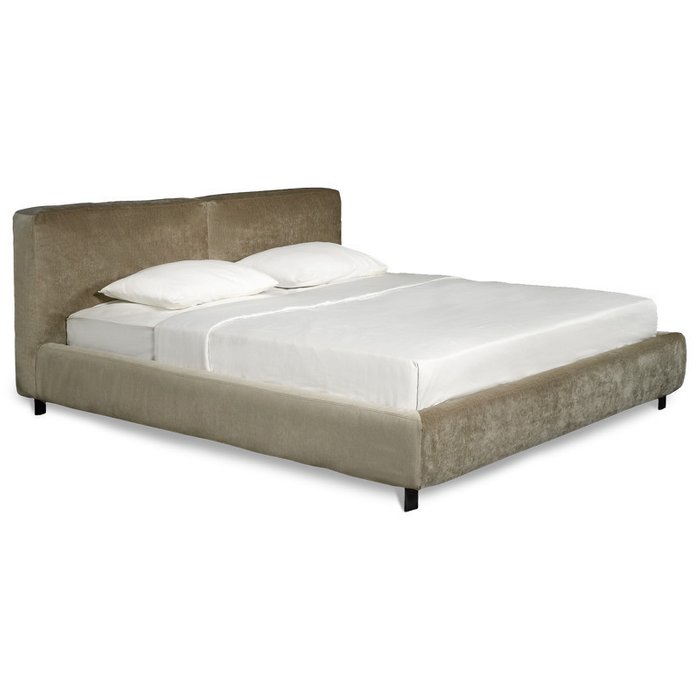 Кровать Vogue 180х200 серого цвета