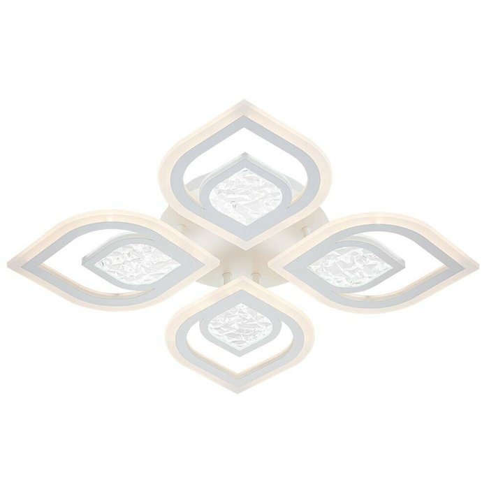 Потолочный светильник Hydria 10227/4LED (акрил, цвет белый) - лучшие Потолочные светильники в INMYROOM Потолочный светильник Hydria 10227/4LED (акрил, цвет белый) - лучшие Потолочные светильники в INMYROOM