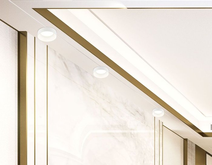 Встраиваемый светильник Standard Tech TN51816 (металл, цвет белый) - лучшие Встраиваемые споты в INMYROOM