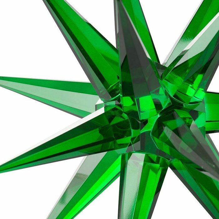 Декор Звезда зеленого цвета - лучшие Фигуры и статуэтки в INMYROOM