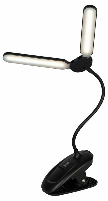 Настольная лампа NLED-512 Б0057208 (пластик, цвет черный) - лучшие Рабочие лампы в INMYROOM