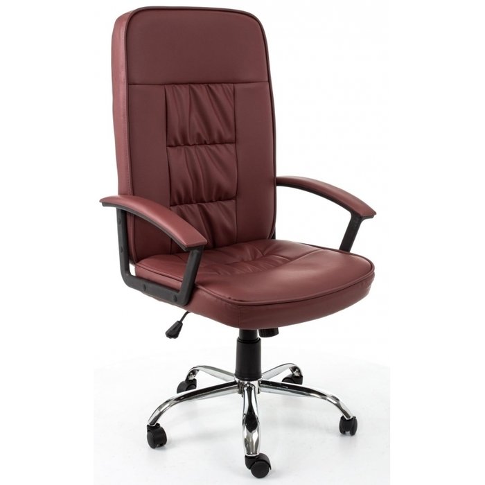 Компьютерное кресло Bravo бордового цвета