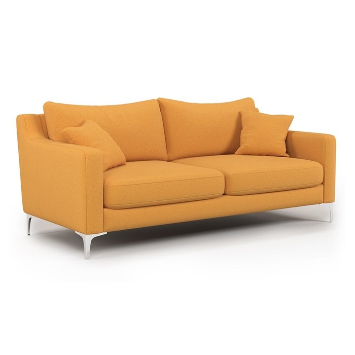 Диван Mendini ST (204 см) желтого цвета - купить Прямые диваны по цене 62200.0
