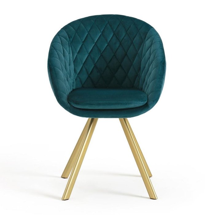 Стул Luxore синего цвета - купить Обеденные стулья по цене 20929.0
