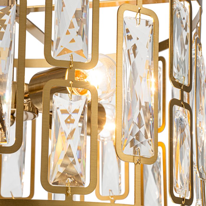 Подвесная люстра Escada GLOW 2102/4S Gold - лучшие Подвесные люстры в INMYROOM