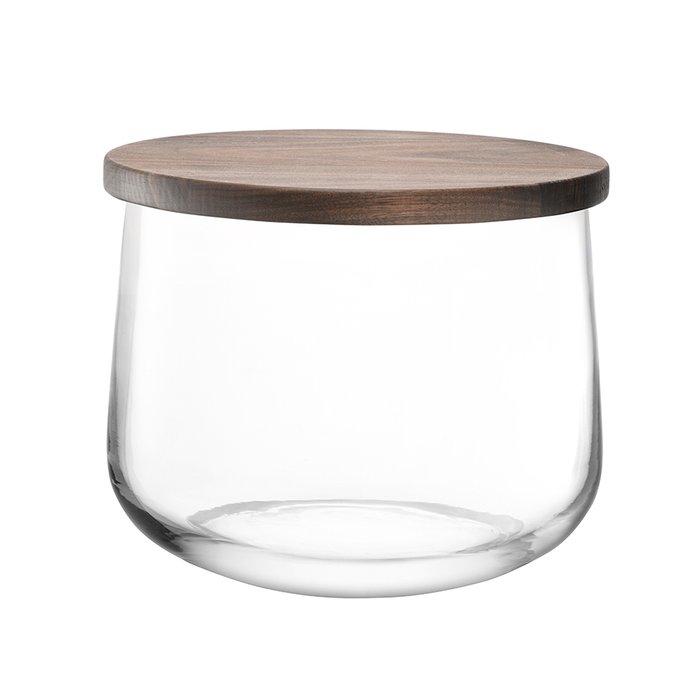 Чаша с деревянной крышкой LSA city 