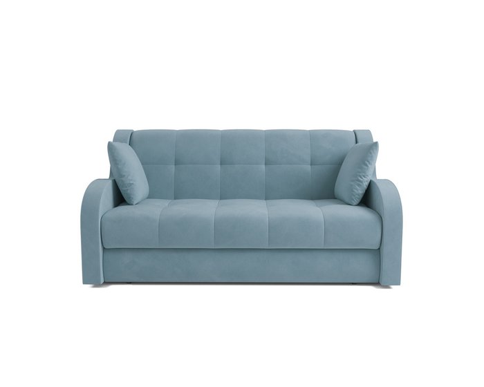 Диван-кровать Барон голубого цвета - купить Прямые диваны по цене 32890.0
