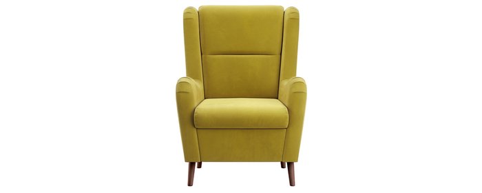 Кресло Грейс горчичного цвета - купить Интерьерные кресла по цене 19990.0