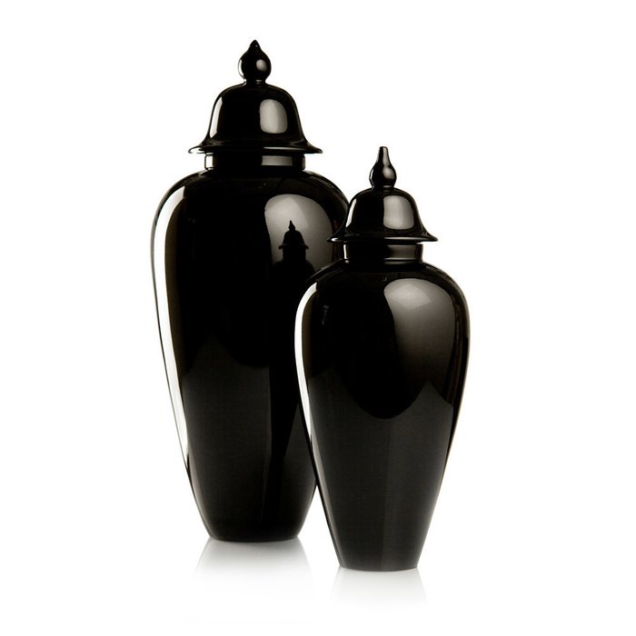 Деревянная ваза Loca Nera Black Wood - купить Вазы  по цене 41300.0