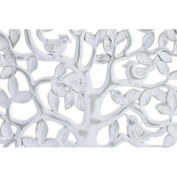 Настенный декор Дерево MDF Белый (80 x 2 x 80 cm) - купить Декор стен по цене 9313.0