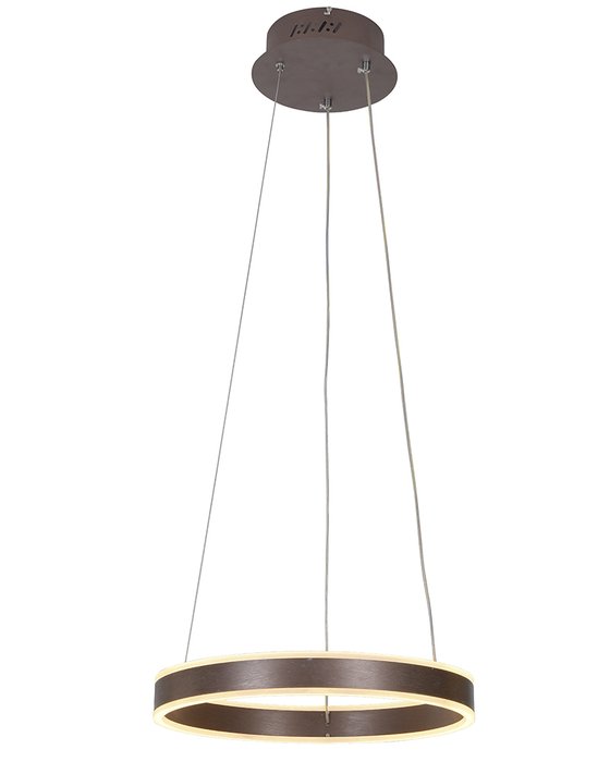 Подвесной светильник Гленн шоколадного цвета